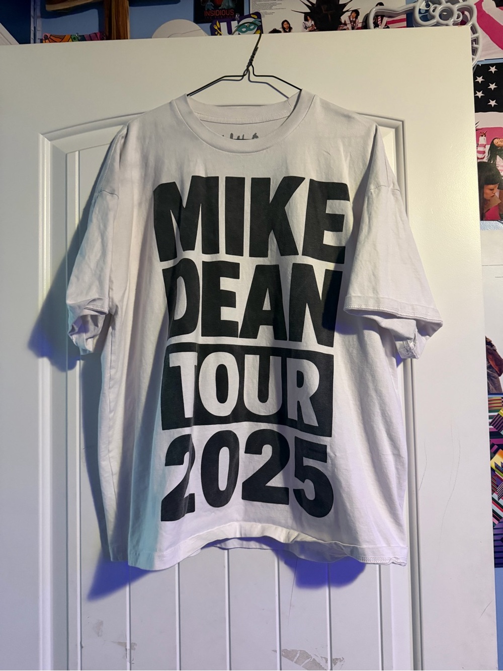 Mike Dean Tour 2025 Graphic Tee - White